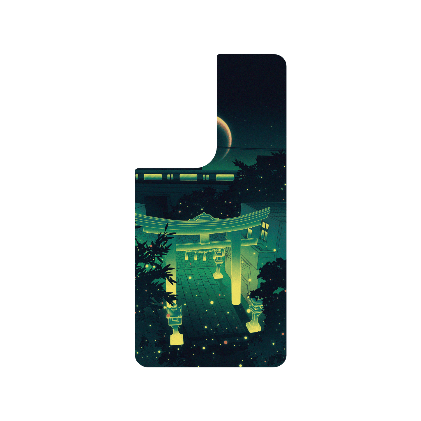 RHINOSHIELD X Surudenise SolidSuit Samsung Galaxy S21 Ultra Case - Japan at Night