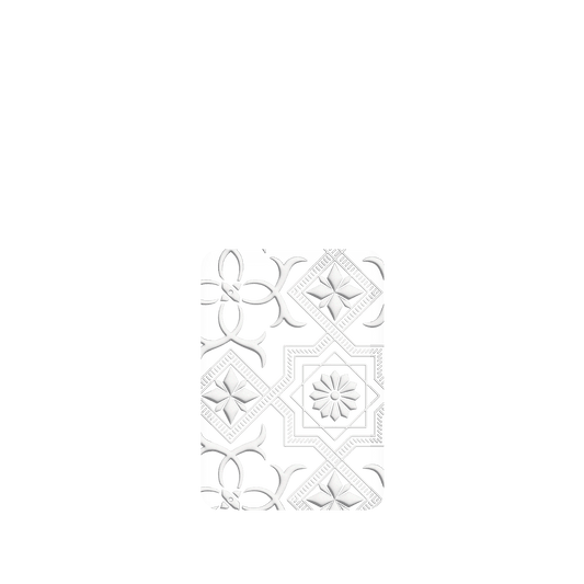 RHINOSHIELD X OldHouseFace SolidSuit ASUS Zenfone 8 Flip Case - Patterned Glass- Cube and Flower