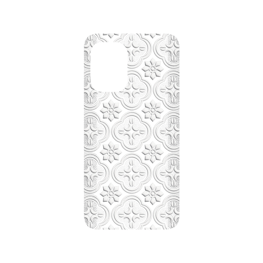RHINOSHIELD X OldHouseFace SolidSuit ASUS Zenfone 8 Case - Patterned Glass- Begonia Flowers
