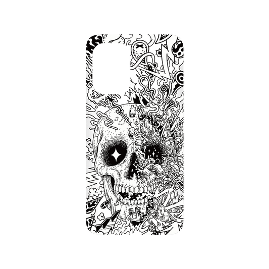 RHINOSHIELD X Lei Melendres SolidSuit ASUS Zenfone 8 Case - Rebirth Skull