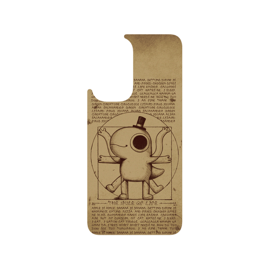 RHINOSHIELD X Incrediville SolidSuit OnePlus 9 Case - Vitruvian Lizard 2