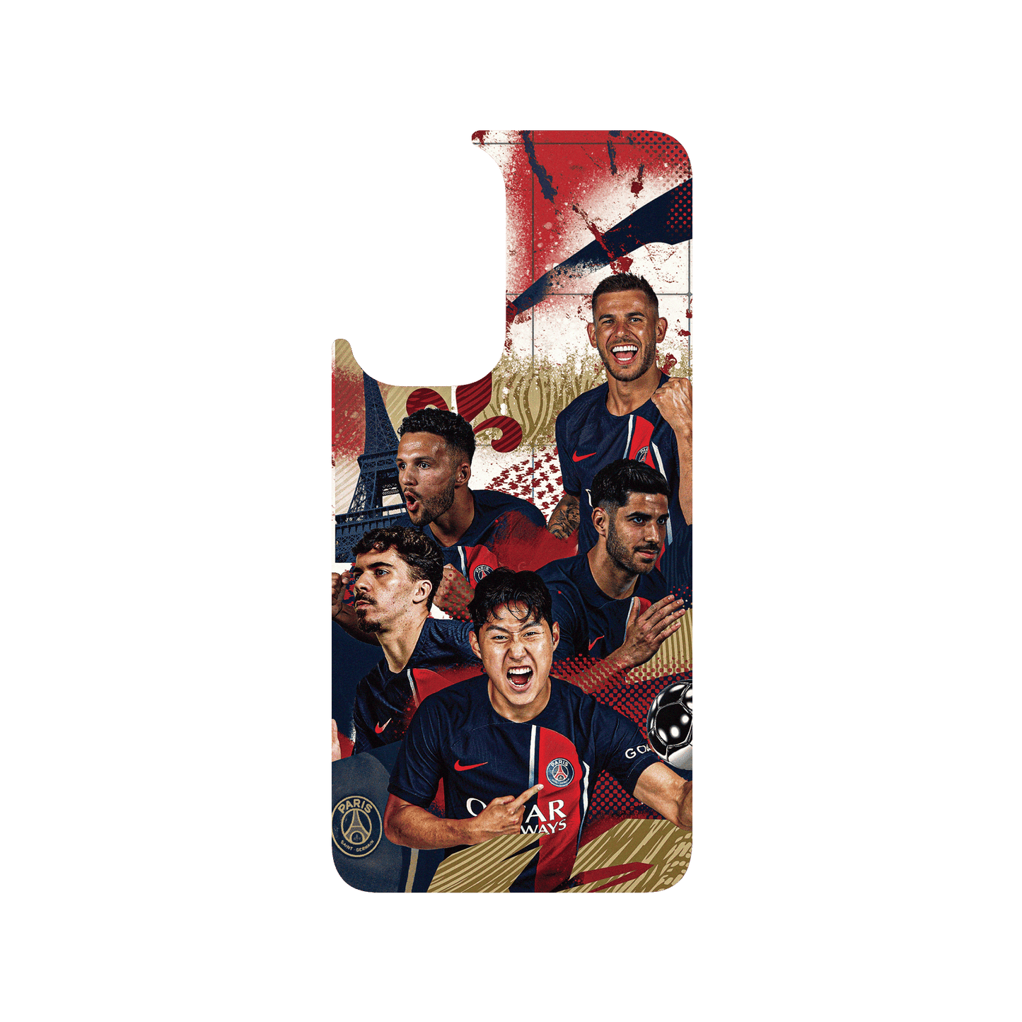 RHINOSHIELD X PSG SolidSuit OnePlus 9 Case - PSG Victory - Team 2
