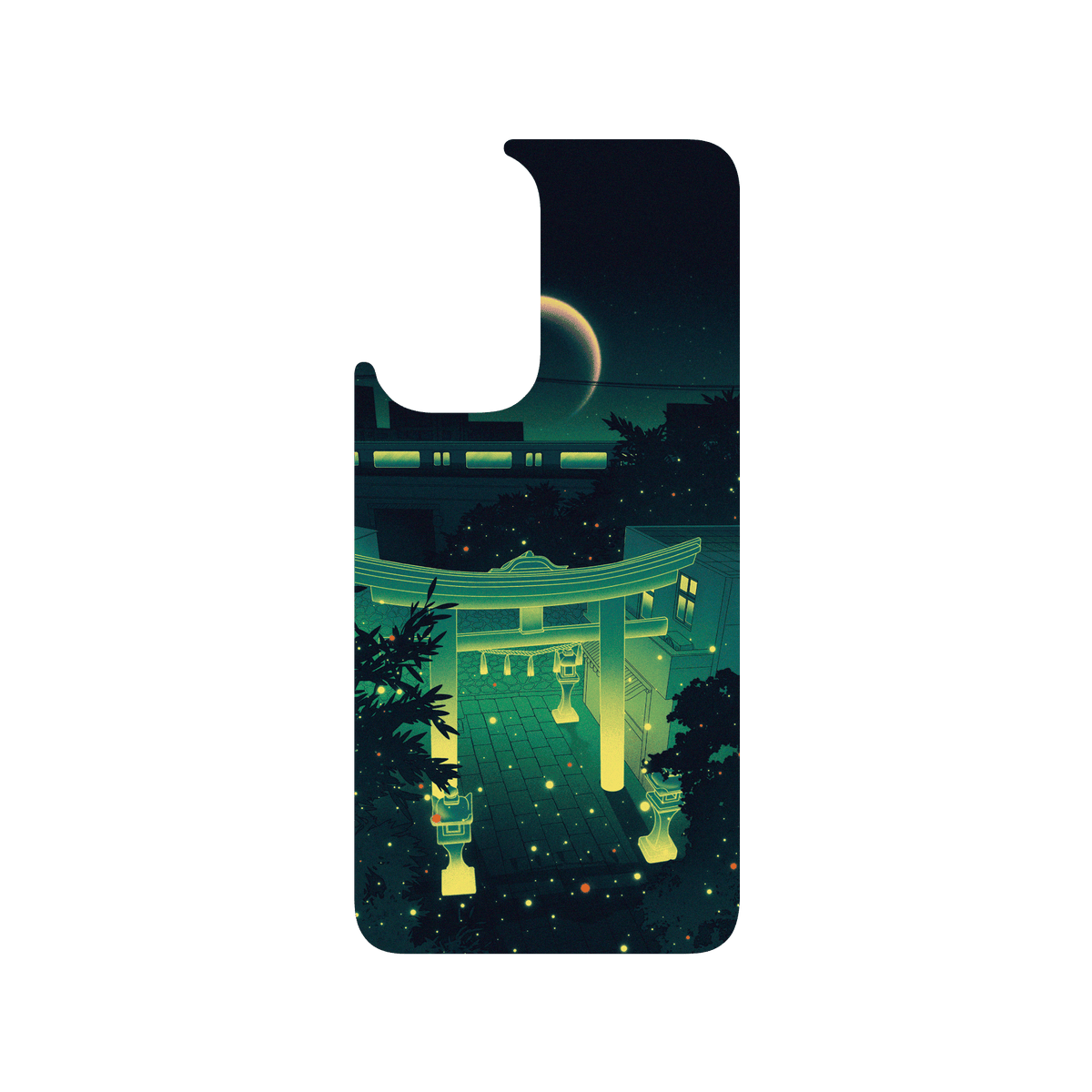 RHINOSHIELD X Surudenise SolidSuit OnePlus 9 Case - Japan at Night