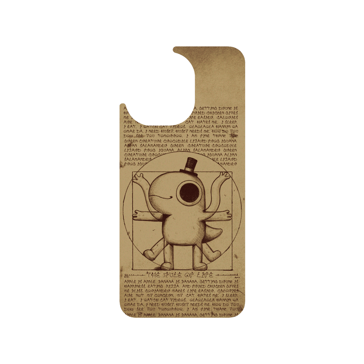 RHINOSHIELD X Incrediville SolidSuit Xiaomi Mi 11 Case - Vitruvian Lizard 2