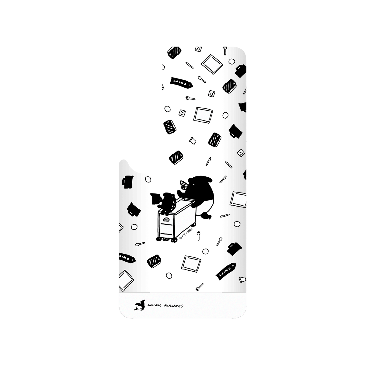 RHINOSHIELD X LAIMO SolidSuit Xiaomi Mi 10 Case - LAIMO AIRLINES