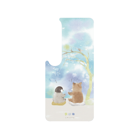 RHINOSHIELD X Liang Feng SolidSuit Xiaomi Mi 10 Case - Penguin & Bear