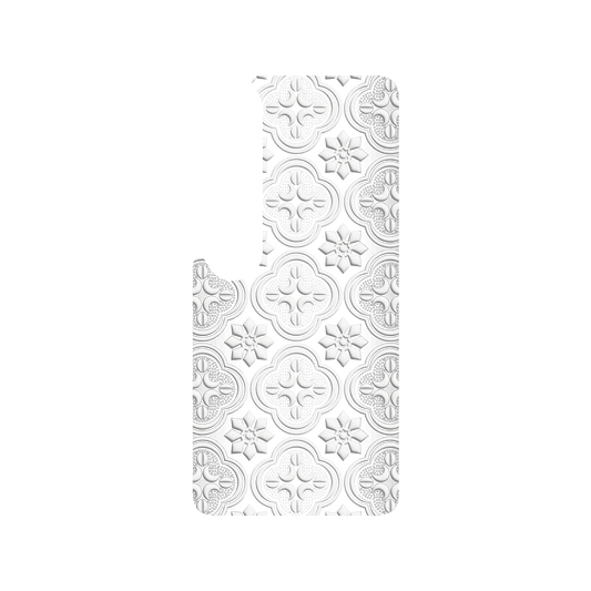 RHINOSHIELD X OldHouseFace SolidSuit Xiaomi Mi 10 Pro Case - Patterned Glass- Begonia Flowers