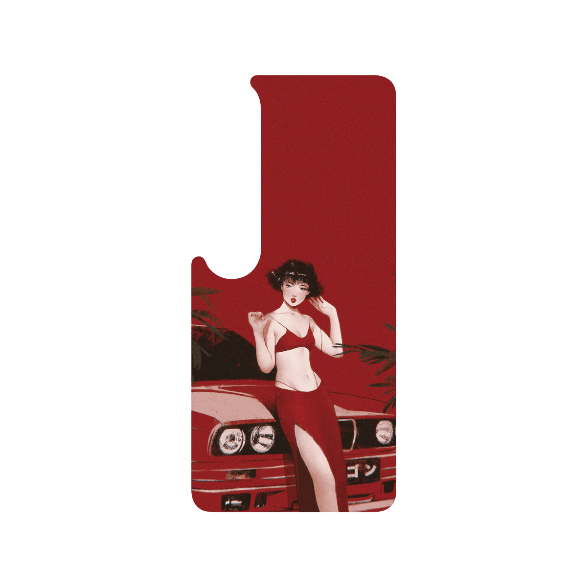 RHINOSHIELD X Janice Sung SolidSuit Xiaomi Mi 10 Case - Garnet