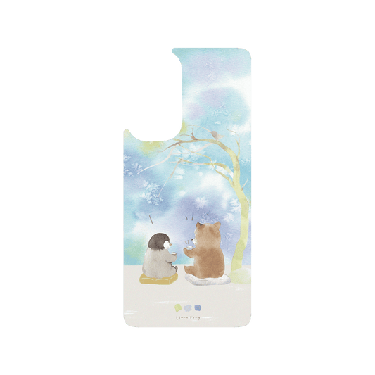 RHINOSHIELD X Liang Feng SolidSuit Xiaomi Mi 10T Case - Penguin & Bear