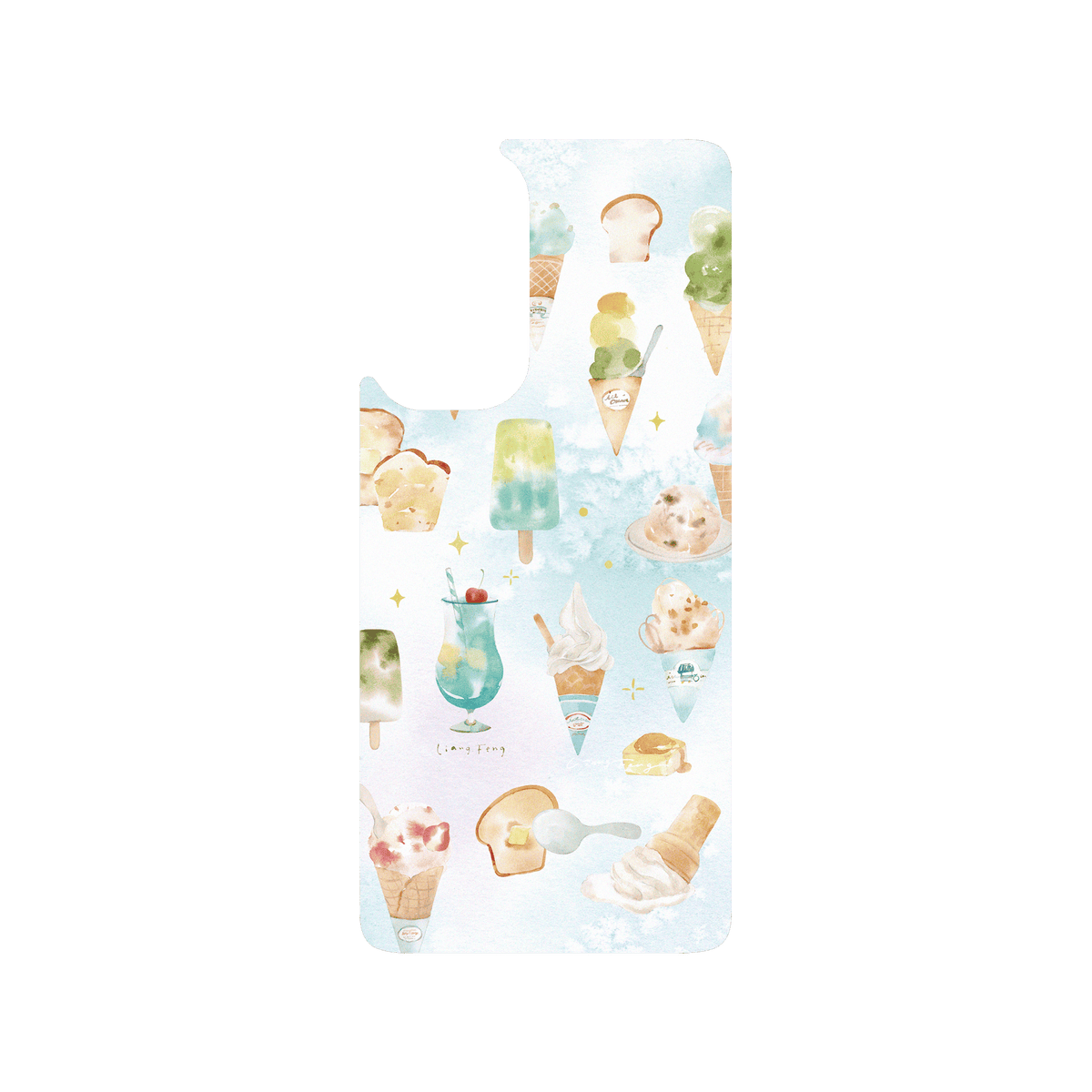 RHINOSHIELD X Liang Feng SolidSuit Xiaomi Mi 10T Pro Case - Summer Ice Cream