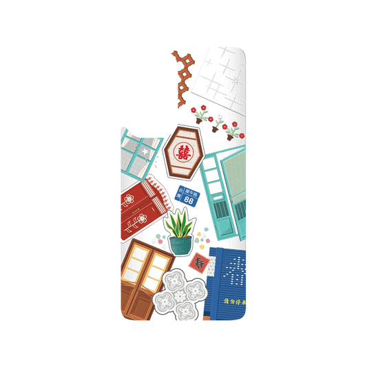 RHINOSHIELD X OldHouseFace SolidSuit Xiaomi Mi 10T Pro Case - Classic House Compilation