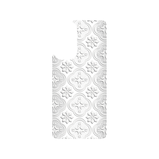 RHINOSHIELD X OldHouseFace SolidSuit Xiaomi Mi 10T Pro Case - Patterned Glass- Begonia Flowers