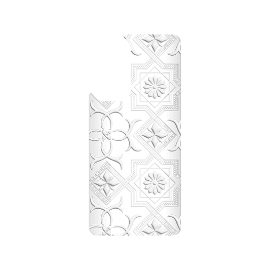 RHINOSHIELD X OldHouseFace SolidSuit Xiaomi Mi 10T Pro Case - Patterned Glass- Cube and Flower