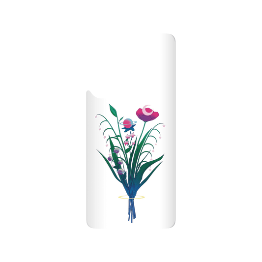 RHINOSHIELD X Surudenise SolidSuit Xiaomi Mi 10T Pro Case - Space Flowers