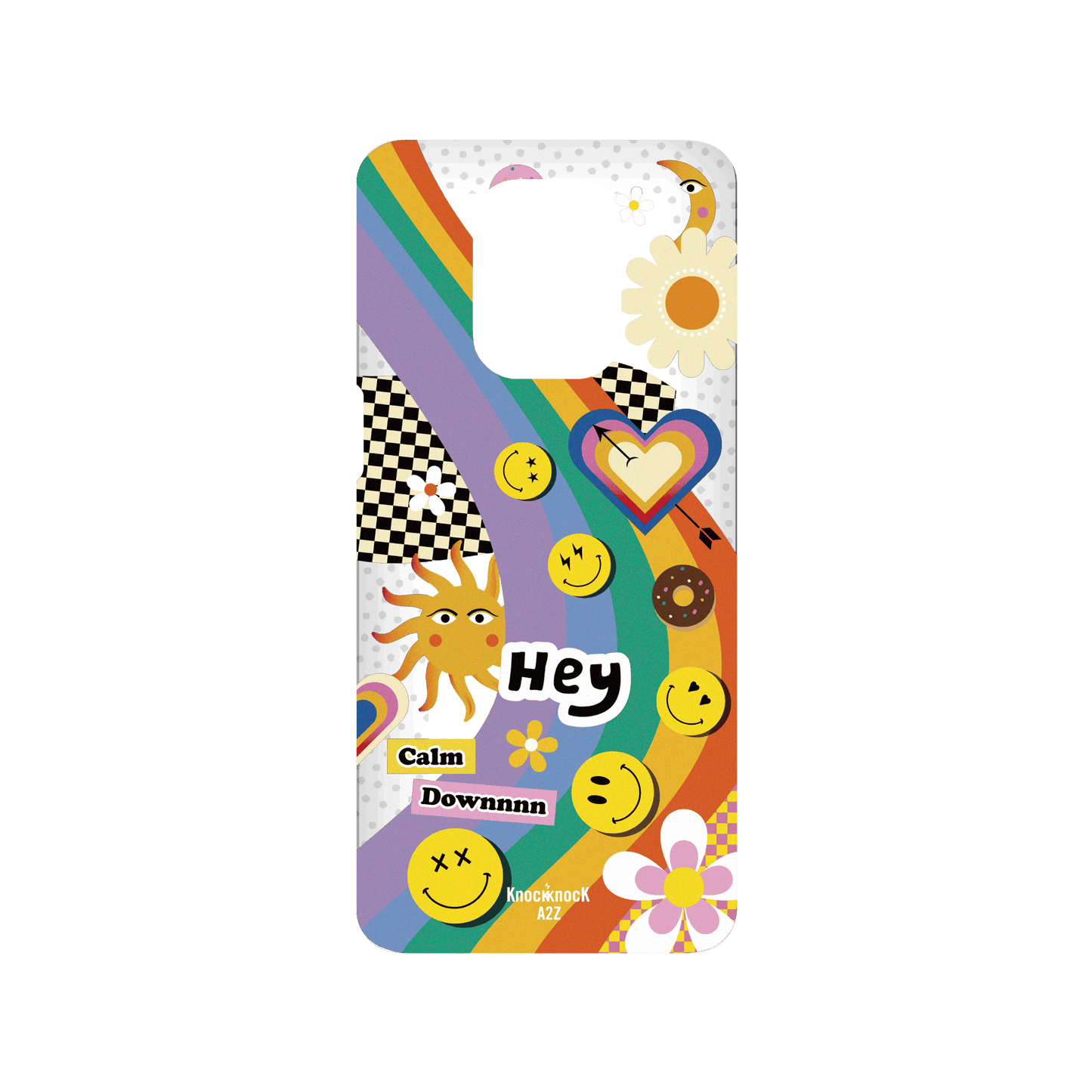 RHINOSHIELD X Knock Knock A2Z SolidSuit Redmi Note 9S Case - Rainbow slide