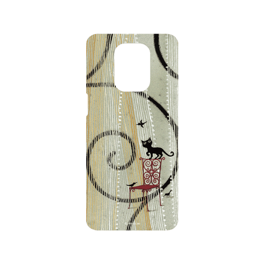 RHINOSHIELD X Jimmy SolidSuit Redmi Note 9S Case - Missing My Cat - Black Cat