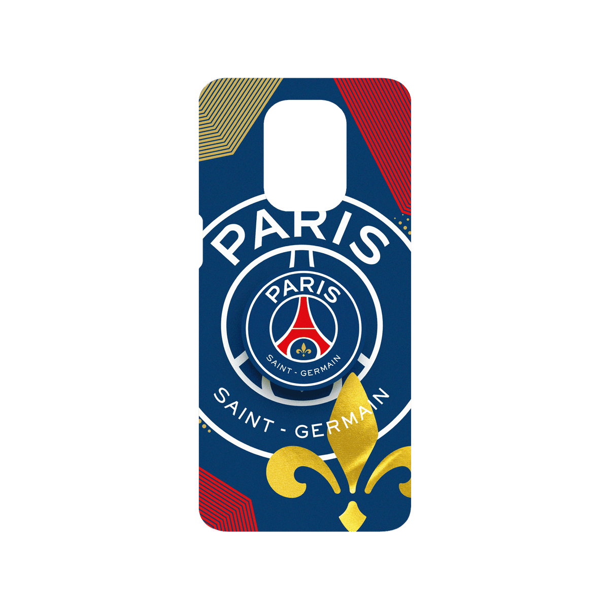 RHINOSHIELD X PSG SolidSuit Redmi Note 9 Pro (4G) Case - Paris Saint-Germain - Lily Flower