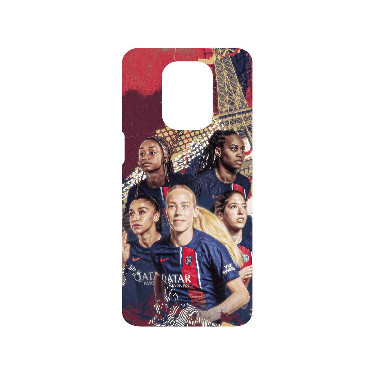 RHINOSHIELD X PSG SolidSuit Redmi Note 9 Pro (4G) Case - PSG Victory - Squad 1