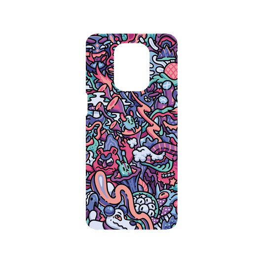 RHINOSHIELD X Lei Melendres SolidSuit Redmi Note 9S Case - Hidden Paradise