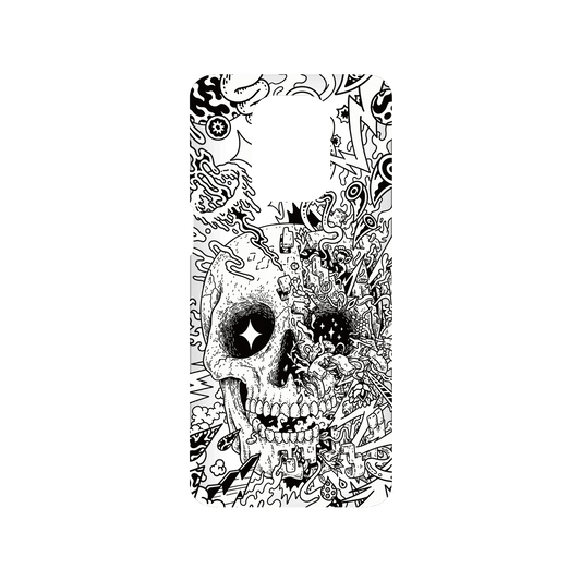 RHINOSHIELD X Lei Melendres SolidSuit Redmi Note 9S Case - Rebirth Skull