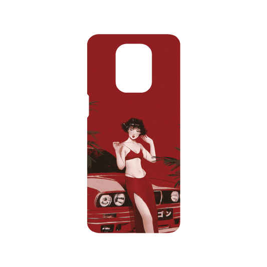 RHINOSHIELD X Janice Sung SolidSuit Redmi Note 9 Pro (4G) Case - Garnet