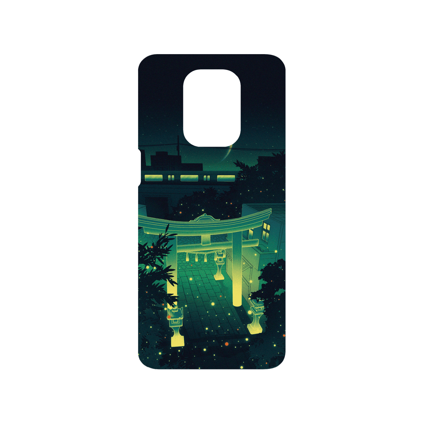 RHINOSHIELD X Surudenise SolidSuit Redmi Note 9 Pro (4G) Case - Japan at Night