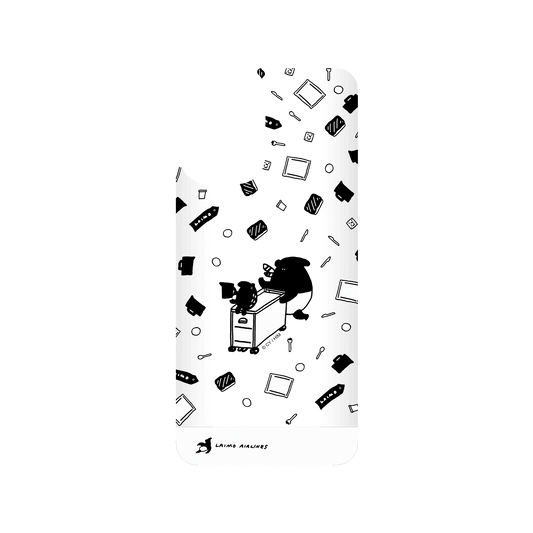 RHINOSHIELD X LAIMO SolidSuit Redmi Note 10 (4G) Case - LAIMO AIRLINES
