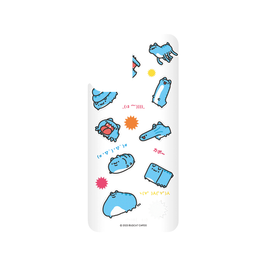 RHINOSHIELD X BUGCAT CAPOO SolidSuit Redmi Note 10 (4G) Case - CAPOO Stickers
