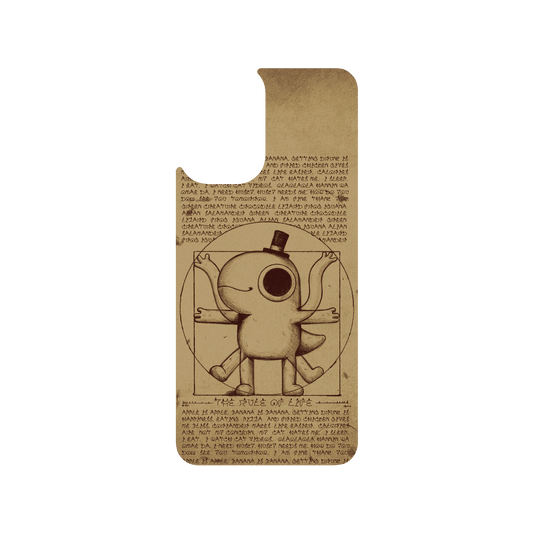 RHINOSHIELD X Incrediville SolidSuit Redmi Note 10 (4G) Case - Vitruvian Lizard 2