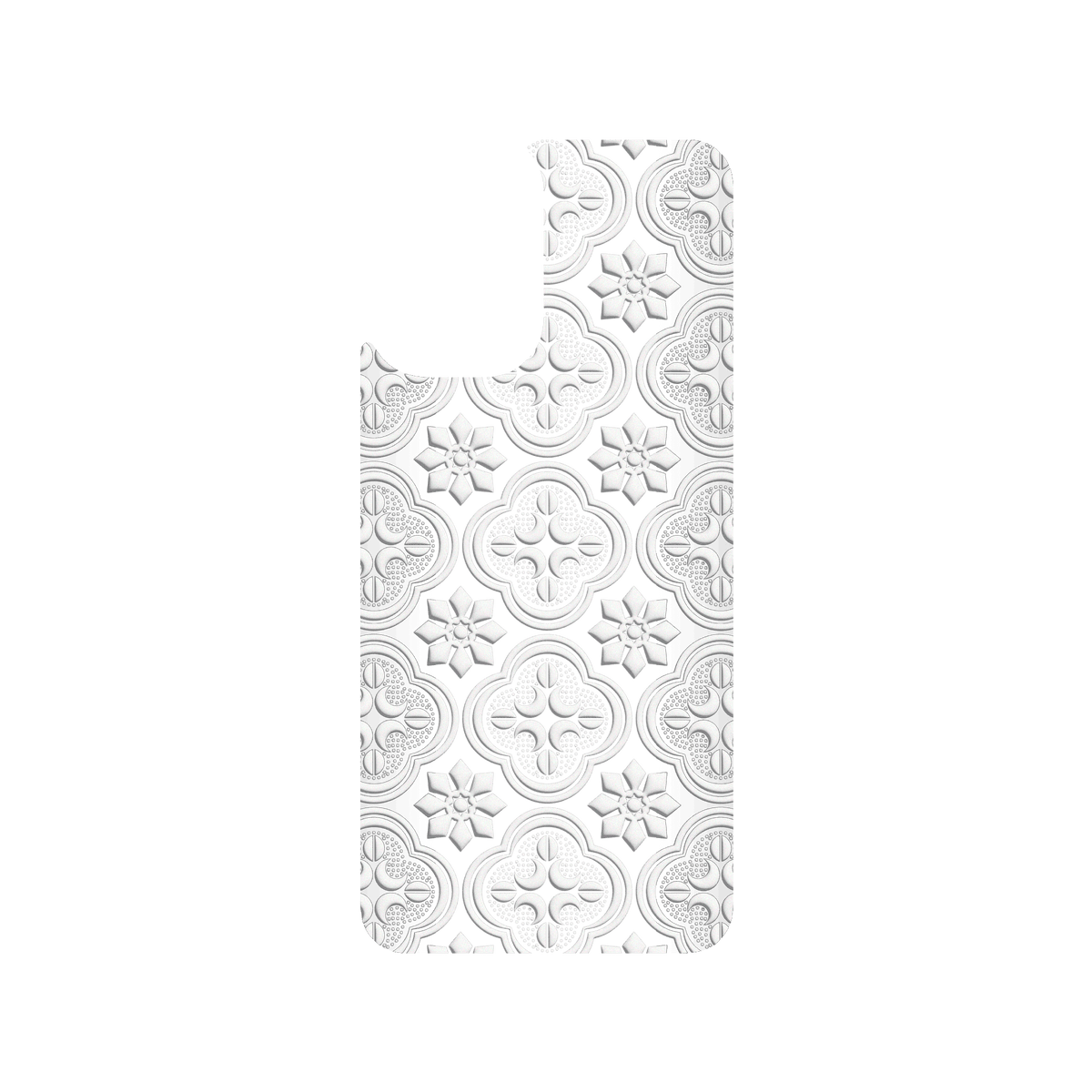 RHINOSHIELD X OldHouseFace SolidSuit Redmi Note 10S Case - Patterned Glass- Begonia Flowers