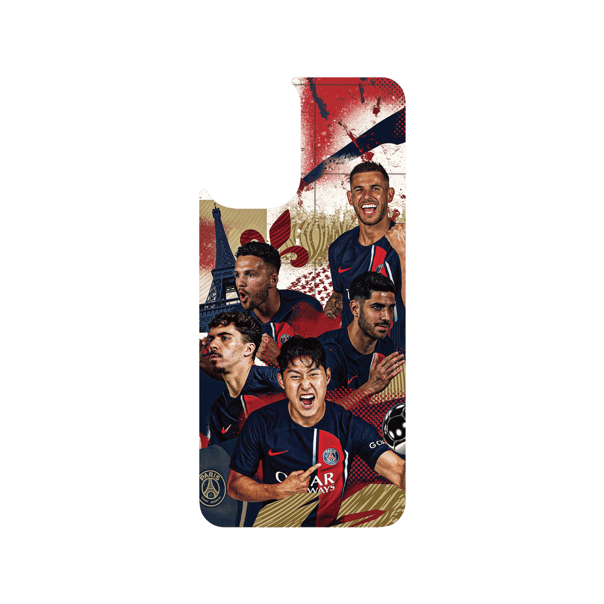 RHINOSHIELD X PSG SolidSuit Redmi Note 10S Case - PSG Victory - Team 2
