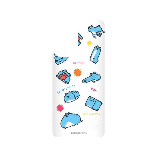 RHINOSHIELD X BUGCAT CAPOO SolidSuit Redmi Note 10 Pro 4G (Global) Case - CAPOO Stickers