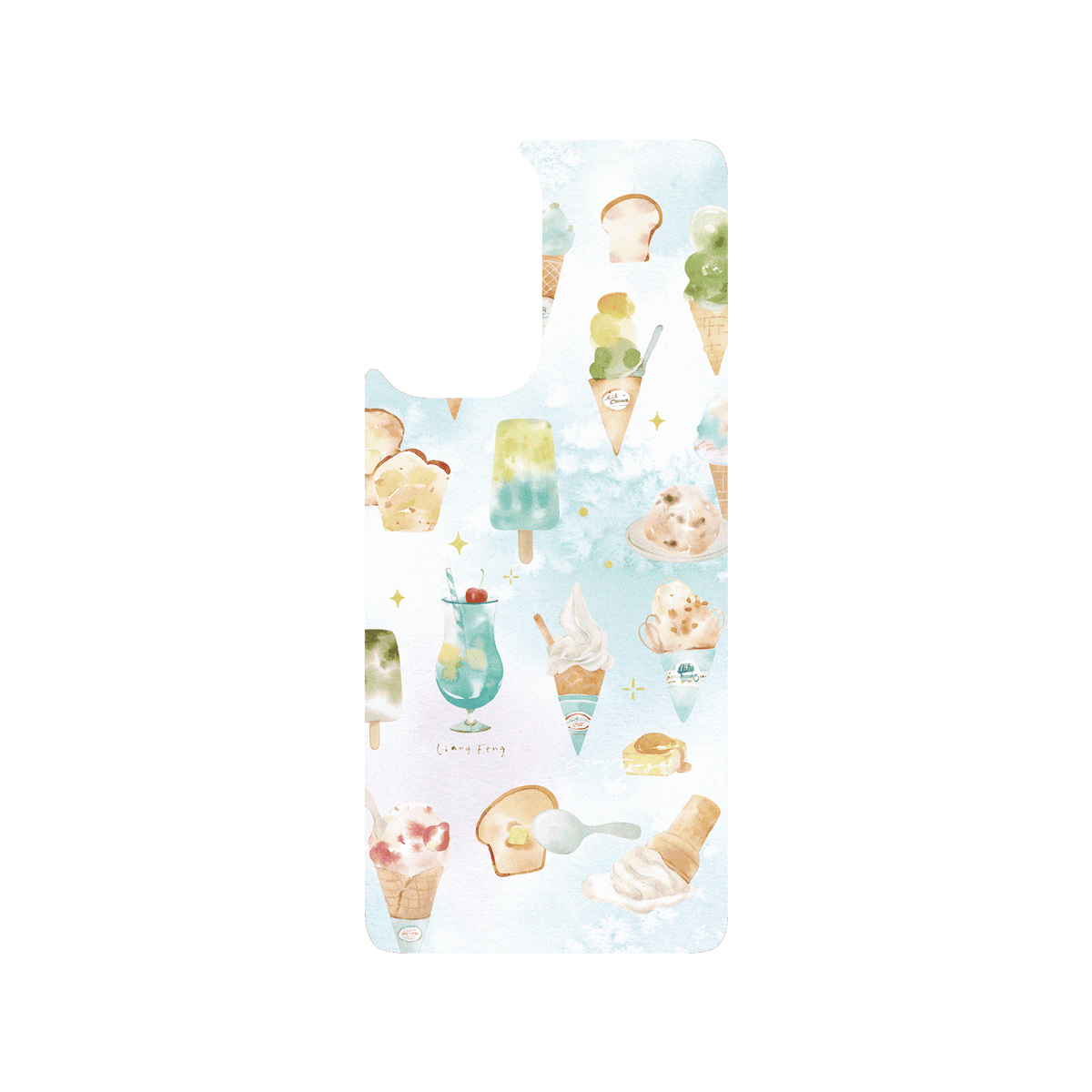 RHINOSHIELD X Liang Feng SolidSuit Redmi Note 10 Pro 4G (Global) Case - Summer Ice Cream