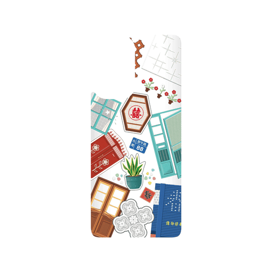 RHINOSHIELD X OldHouseFace SolidSuit Redmi Note 10 Pro 4G (Global) Case - Classic House Compilation