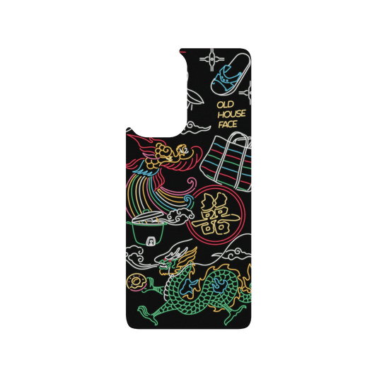 RHINOSHIELD X OldHouseFace SolidSuit Redmi Note 10 Pro 4G (Global) Case - Taiwanese Neon Light