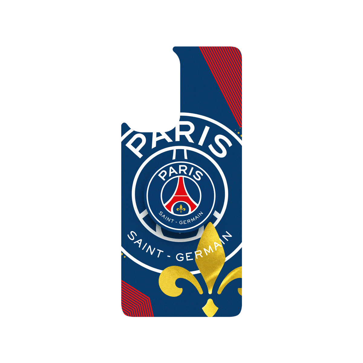 RHINOSHIELD X PSG SolidSuit Redmi Note 10 Pro 4G (Global) Case - Paris Saint-Germain - Lily Flower