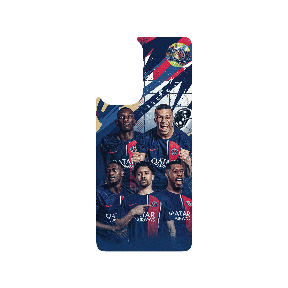 RHINOSHIELD X PSG SolidSuit Redmi Note 10 Pro 4G (Global) Case - PSG Victory - Team 1