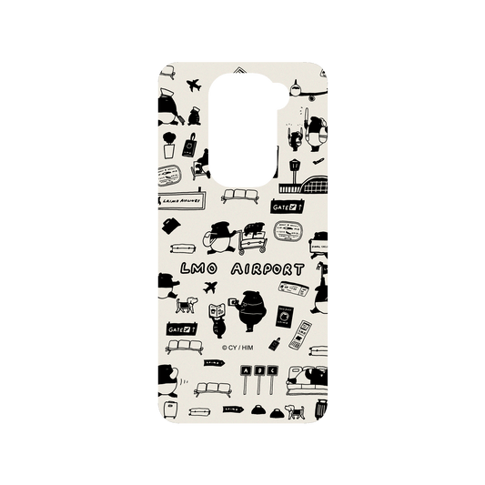 RHINOSHIELD X LAIMO SolidSuit Redmi Note 9 (4G Global) Case - LMO AIRPORT
