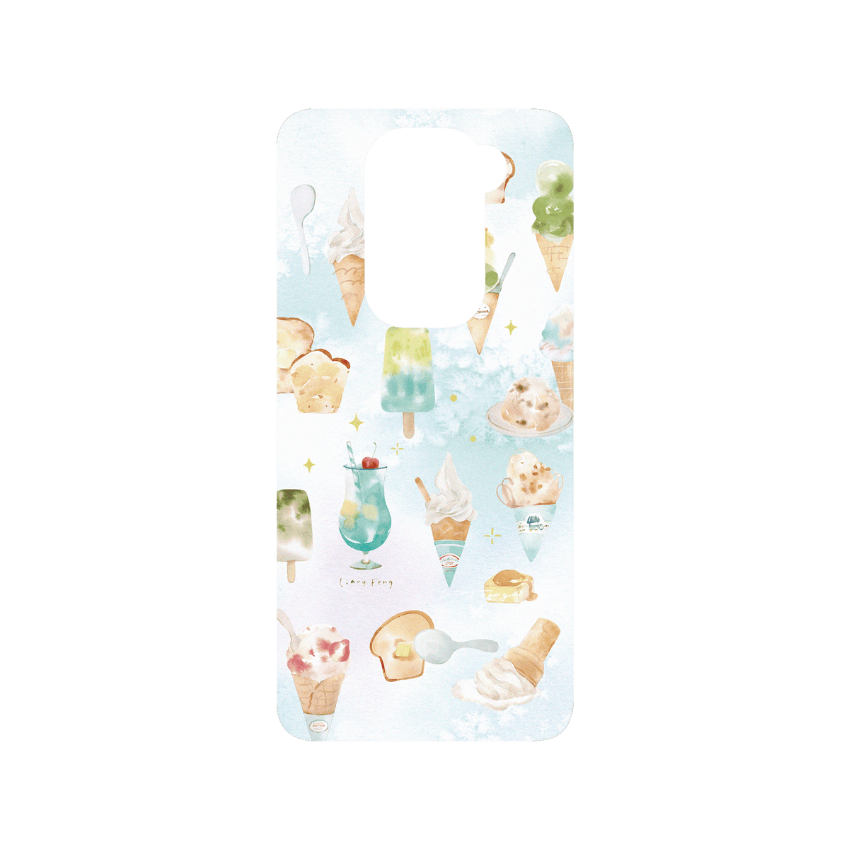 RHINOSHIELD X Liang Feng SolidSuit Redmi Note 9 (4G Global) Case - Summer Ice Cream
