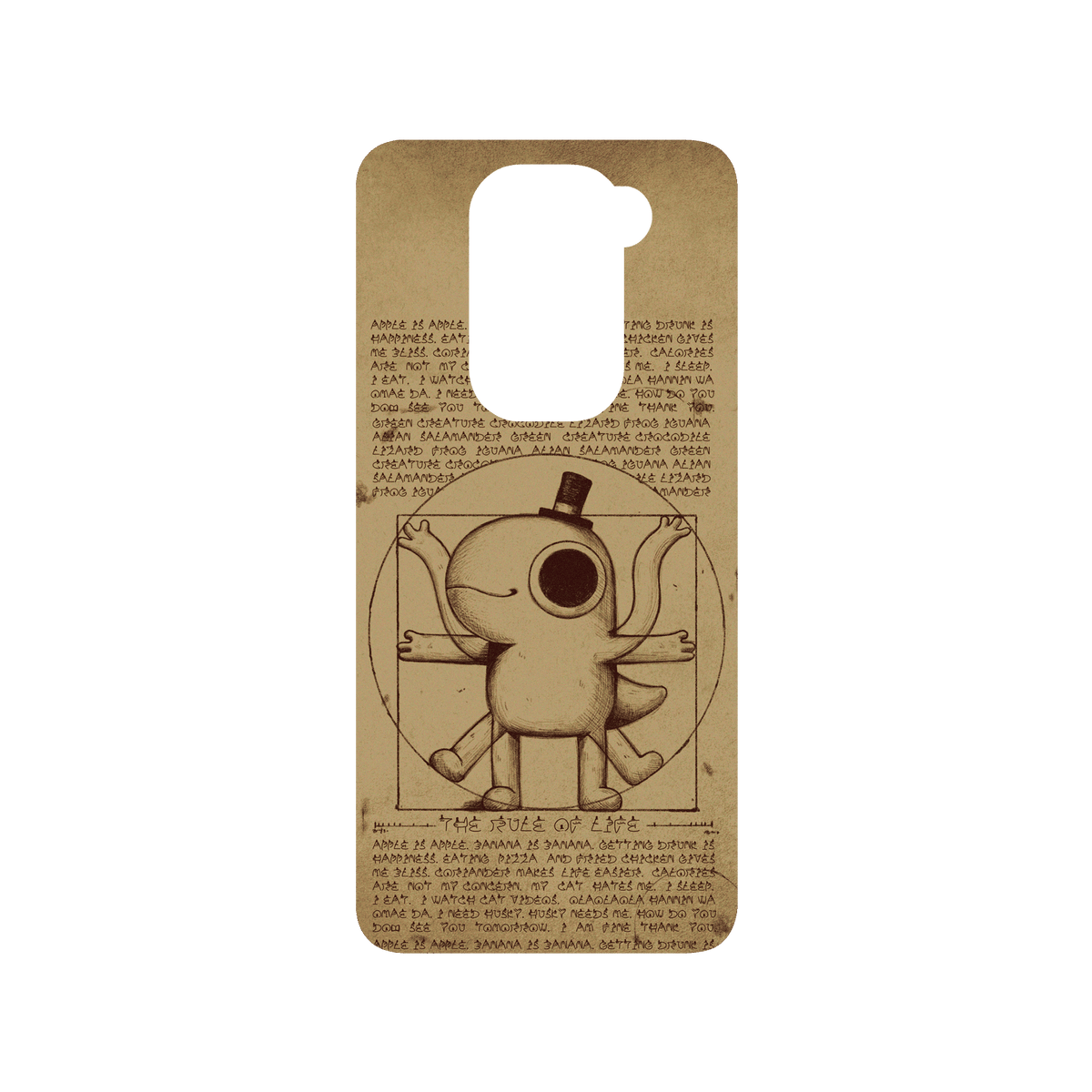 RHINOSHIELD X Incrediville SolidSuit Redmi Note 9 (4G Global) Case - Vitruvian Lizard 2