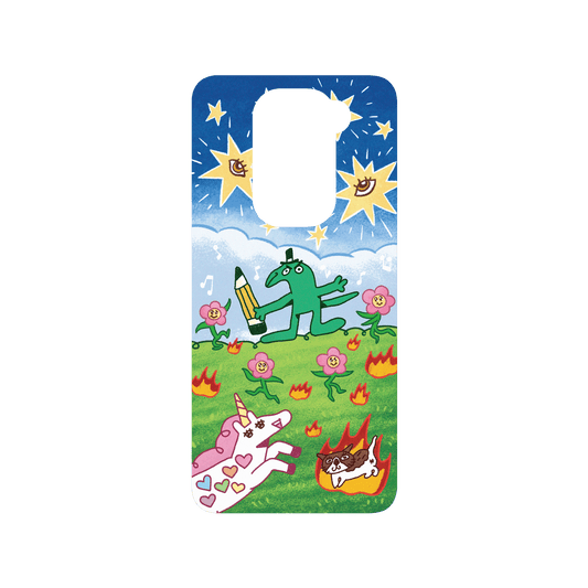 RHINOSHIELD X Incrediville SolidSuit Redmi Note 9 (4G Global) Case - Painting