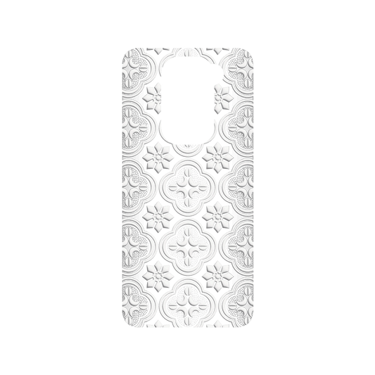 RHINOSHIELD X OldHouseFace SolidSuit Redmi Note 9 (4G Global) Case - Patterned Glass- Begonia Flowers