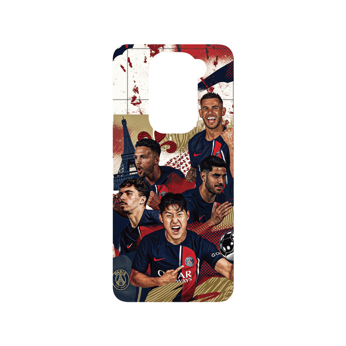 RHINOSHIELD X PSG SolidSuit Redmi Note 9 (4G Global) Case - PSG Victory - Team 2