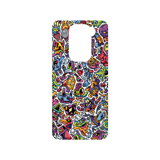 RHINOSHIELD X Lei Melendres SolidSuit Redmi Note 9 (4G Global) Case - Puzzle Movements