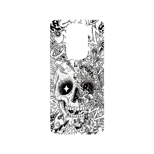 RHINOSHIELD X Lei Melendres SolidSuit Redmi Note 9 (4G Global) Case - Rebirth Skull