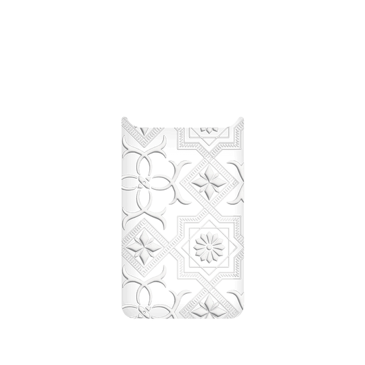 RHINOSHIELD X OldHouseFace SolidSuit Xiaomi Mi 11 Ultra Case - Patterned Glass- Cube and Flower