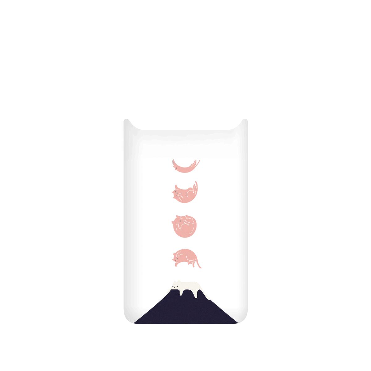 RHINOSHIELD X I Love Doodle SolidSuit Xiaomi Mi 11 Ultra Case - Cat Landscape - Phases of the Moon