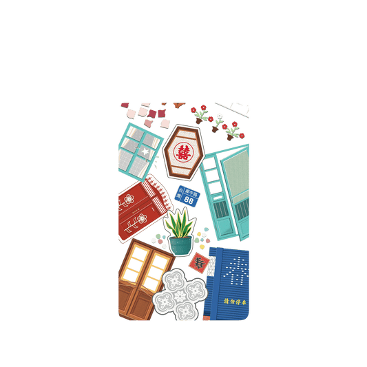 RHINOSHIELD X OldHouseFace SolidSuit Google Pixel 6 Case - Classic House Compilation