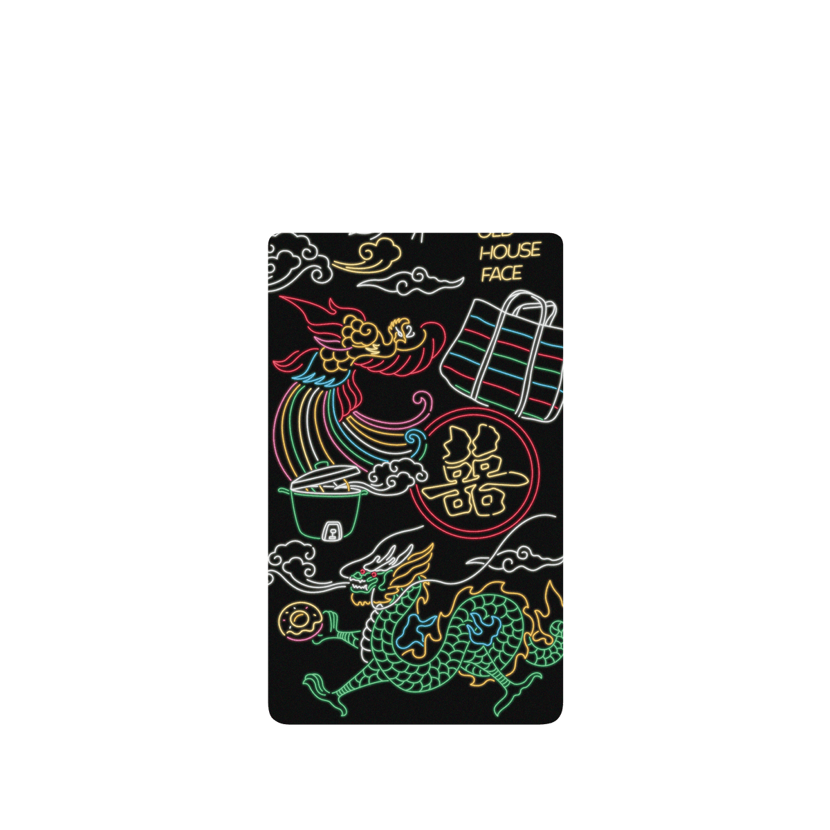 RHINOSHIELD X OldHouseFace SolidSuit Google Pixel 6 Case - Taiwanese Neon Light