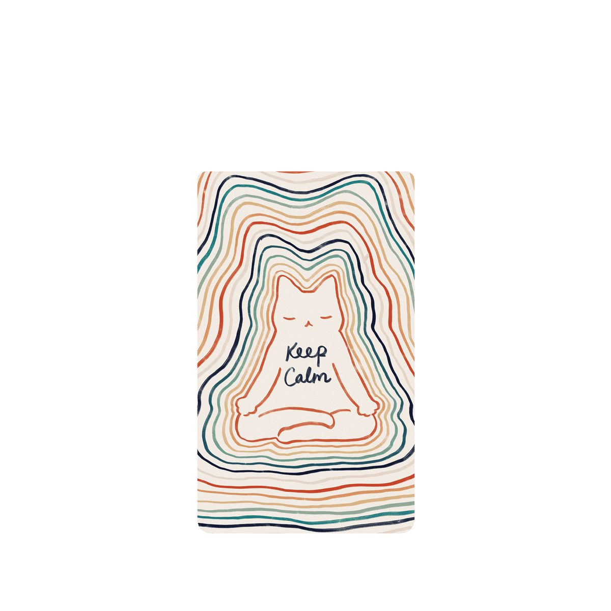 RHINOSHIELD X I Love Doodle SolidSuit Google Pixel 6 Case - Mindful Cat - Keep Calm